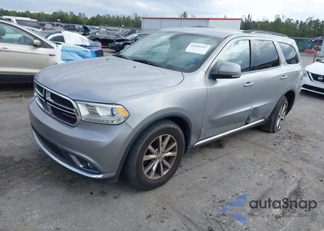 2015 Dodge Durango Limited z USA, uszkodzony, nr VIN 1C4RDHDG7FC873673